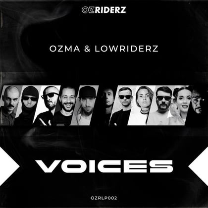 Voices album by Ozma & Lowriderz - Drum and Bass Cover Art