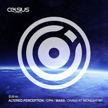 Diving At Midnight EP album by CPH - Drum and Bass Cover Art