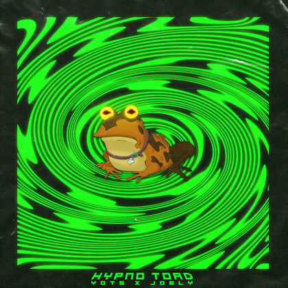 Hypno Toad album by JOELY - Drum and Bass Cover Art