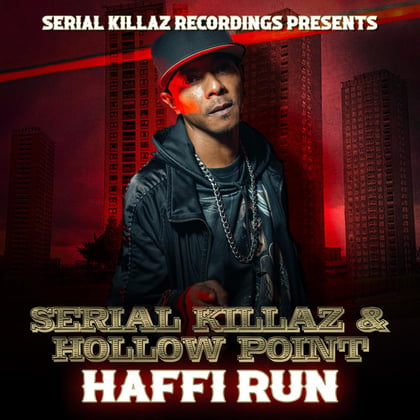 Haffi Run album by Serial Killaz & Hollow Point - Drum and Bass Cover Art