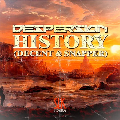 History EP album by Despersion - Drum and Bass Cover Art