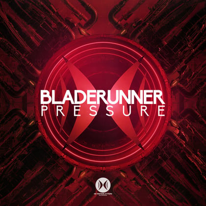 Pressure album by Benny Page, FFF & Bladerunner - Drum and Bass Cover Art