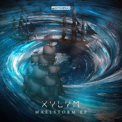 Maelstrom EP album by Xylym - Drum and Bass Cover Art