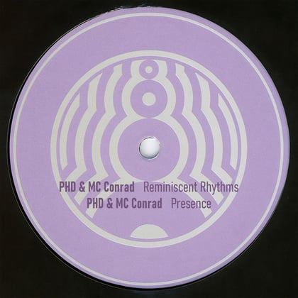 Reminiscent Rhythms / Presence album by MC Conrad & Scout 22 - Drum and Bass Cover Art