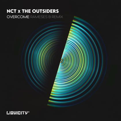 Overcome (Rameses B Remix) album by NCT, The Outsiders & Rameses B - Drum and Bass Cover Art