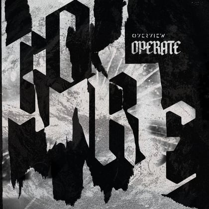 GORE EP album by Operate & Stereotype - Drum and Bass Cover Art