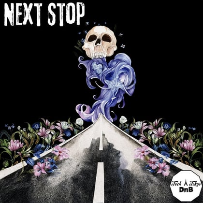 Next Stop album by KOKUZE - Drum and Bass Cover Art