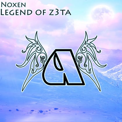 Legend of Z3ta album by Noxen - Drum and Bass Cover Art