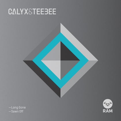 Long Gone / Sawn Off album by Calyx, Teebee & Calyx & TeeBee - Drum and Bass Cover Art