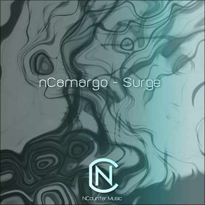 Surge album by nCamargo - Drum and Bass Cover Art