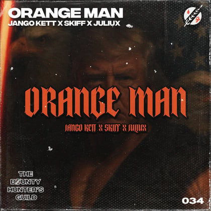 ORANGE MAN album by Jango Kett - Drum and Bass Cover Art