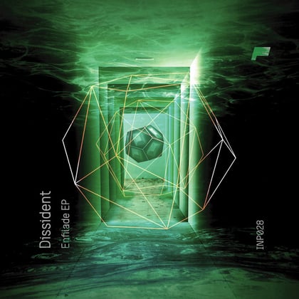 Enfilade album by Dissident - Drum and Bass Cover Art