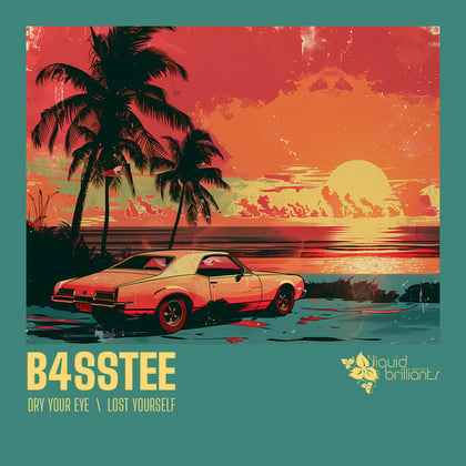Dry Your Eye album by B4ssTee - Drum and Bass Cover Art