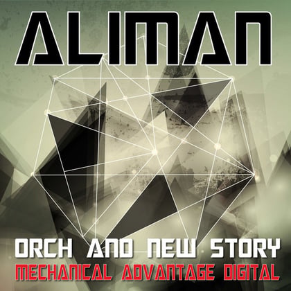 Orch/ New Story album by Aliman - Drum and Bass Cover Art