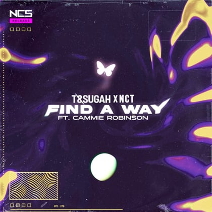 Find A Way album by T & Sugah & NCT - Drum and Bass Cover Art
