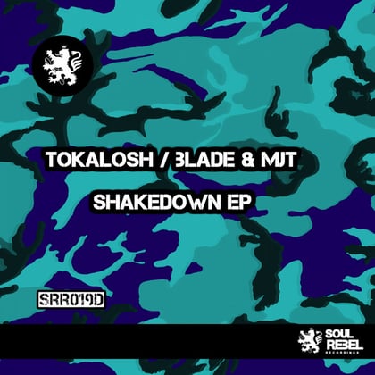 Shakedown EP album by Tokalosh, Blade (Dnb) & MJT - Drum and Bass Cover Art