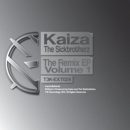 The Remix EP Vol.1 album by Kaiza - Drum and Bass Cover Art