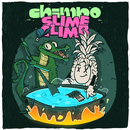 Slime Climb album by Chimpo - Drum and Bass Cover Art