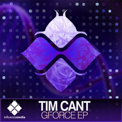 Gforce EP album by Tim Cant - Drum and Bass Cover Art