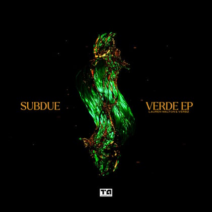 Verde EP album by Subdue - Drum and Bass Cover Art