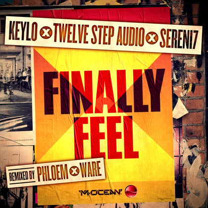 Finally Feel album by Keylo - Drum and Bass Cover Art
