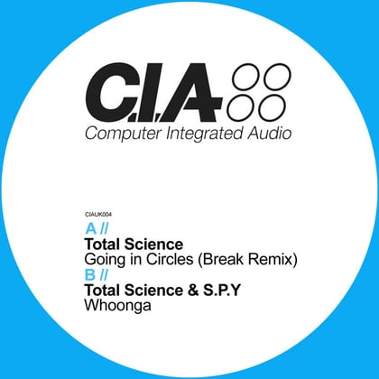 Going in Circles (Break Remix) / Whoonga album by Total Science & S.P.Y - Drum and Bass Cover Art