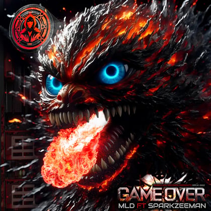 Game Over EP album by M.L.D - Drum and Bass Cover Art