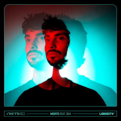 Misfits album by Artino - Drum and Bass Cover Art