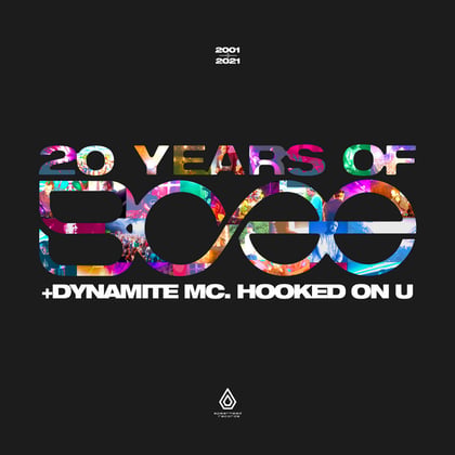 Hooked on U album by BCee & Dynamite MC - Drum and Bass Cover Art