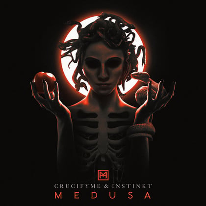 Medusa EP album by CrucifyMe & Dauntless - Drum and Bass Cover Art