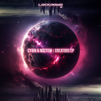 Creators EP album by Cybin - Drum and Bass Cover Art