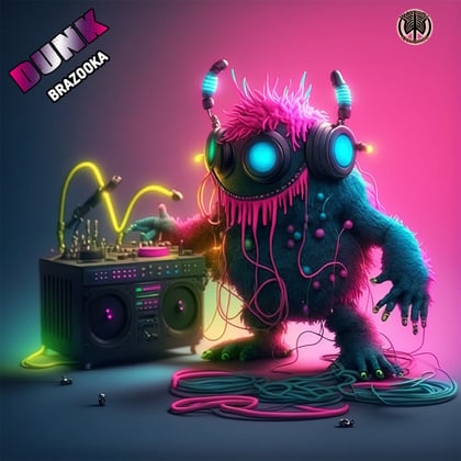 Brazooka album by Dunk - Drum and Bass Cover Art