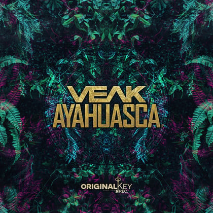 Ayahuasca album by Veak - Drum and Bass Cover Art