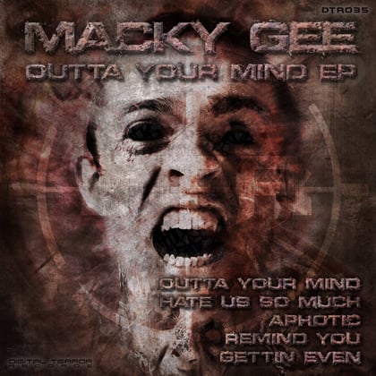 Out Of Your Mind EP album by Macky Gee - Drum and Bass Cover Art