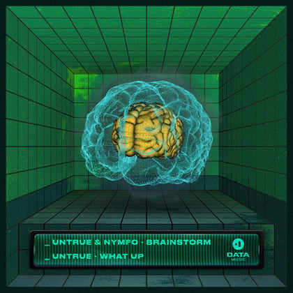 Brainstorm / What Up album by Nymfo - Drum and Bass Cover Art