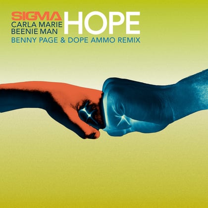 Hope (Benny Page & Dope Ammo Remix) album by Sigma - Drum and Bass Cover Art