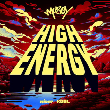 High Energy album by Mozey - Drum and Bass Cover Art