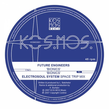 Bionics album by Future Engineers & Electrosoul System - Drum and Bass Cover Art