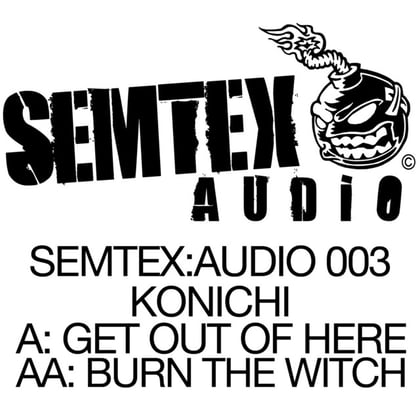 Get Out Of Here / Burn The Witch album by Konichi - Drum and Bass Cover Art