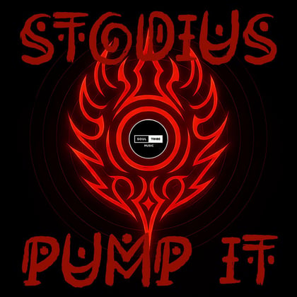 Pump IT album by Stodius - Drum and Bass Cover Art