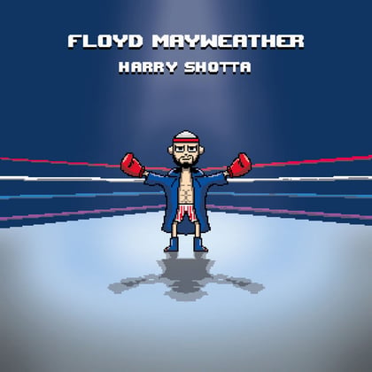 Floyd Mayweather album by Harry Shotta - Drum and Bass Cover Art