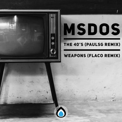 MSDOS Remixed 9 album by Dan Guidance & MSDOS - Drum and Bass Cover Art