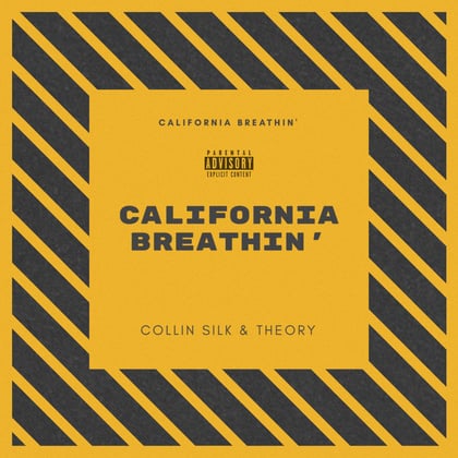 California Breathin' album by Theory - Drum and Bass Cover Art