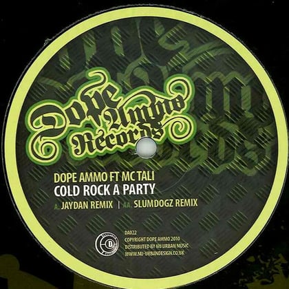 Cold Rock A Party album by Ed Solo & Dope Ammo - Drum and Bass Cover Art