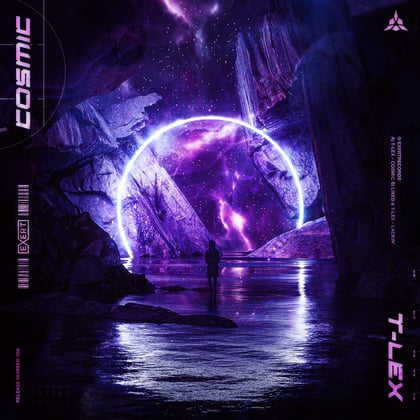 Cosmic album by T-Lex - Drum and Bass Cover Art