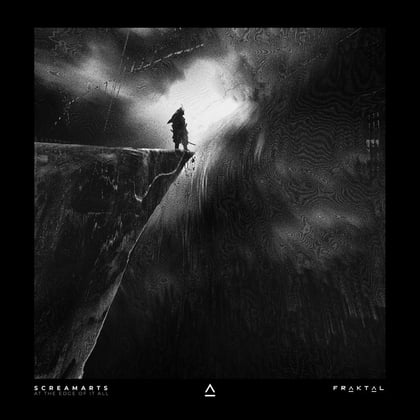 At The Edge Of It All album by Screamarts - Drum and Bass Cover Art