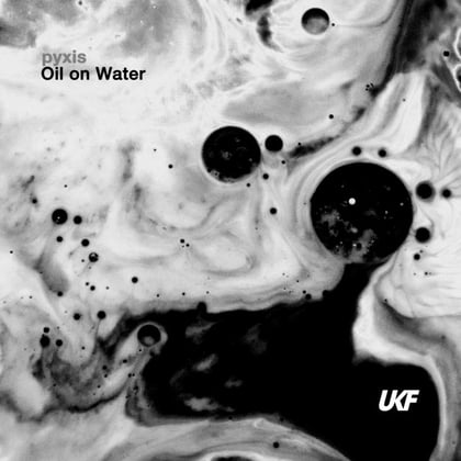 Oil On Water album by pyxis - Drum and Bass Cover Art