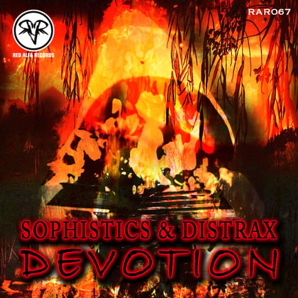 Devotion album by Sophistics - Drum and Bass Cover Art