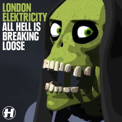 All Hell Is Breaking Loose album by S.P.Y & London Elektricity - Drum and Bass Cover Art