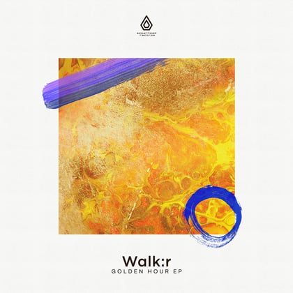 Golden Hour EP album by Walk:r - Drum and Bass Cover Art